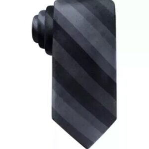 Ryan Seacrest Distinction Men's Blue Diagonal Stripe Silk Necktie